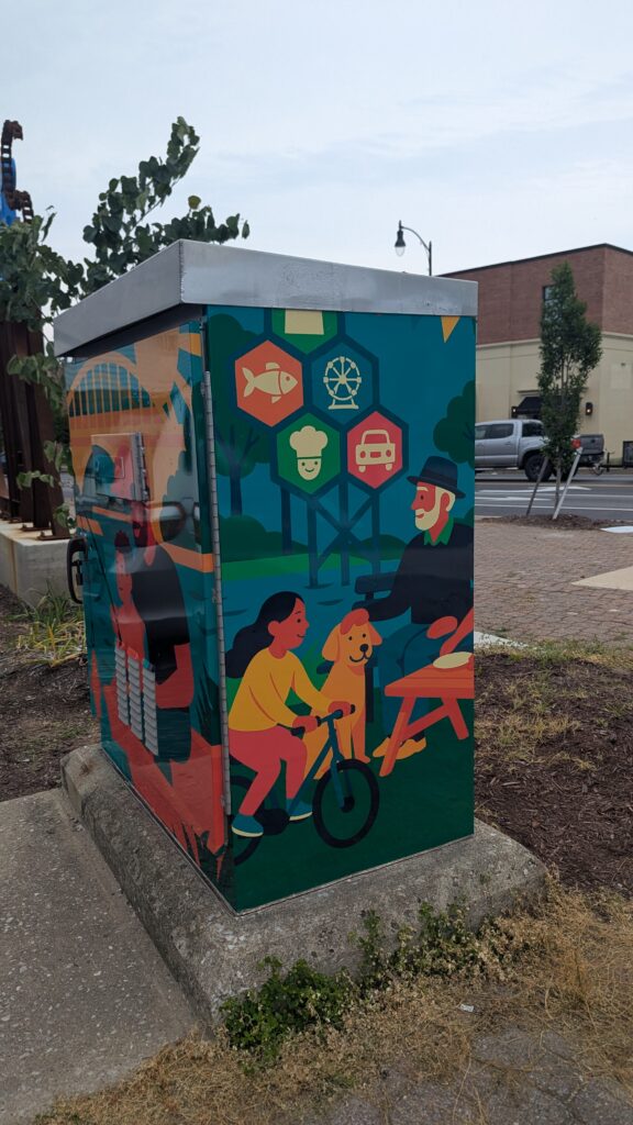 Comacell Art Box Central Ave and Crain Hwy N