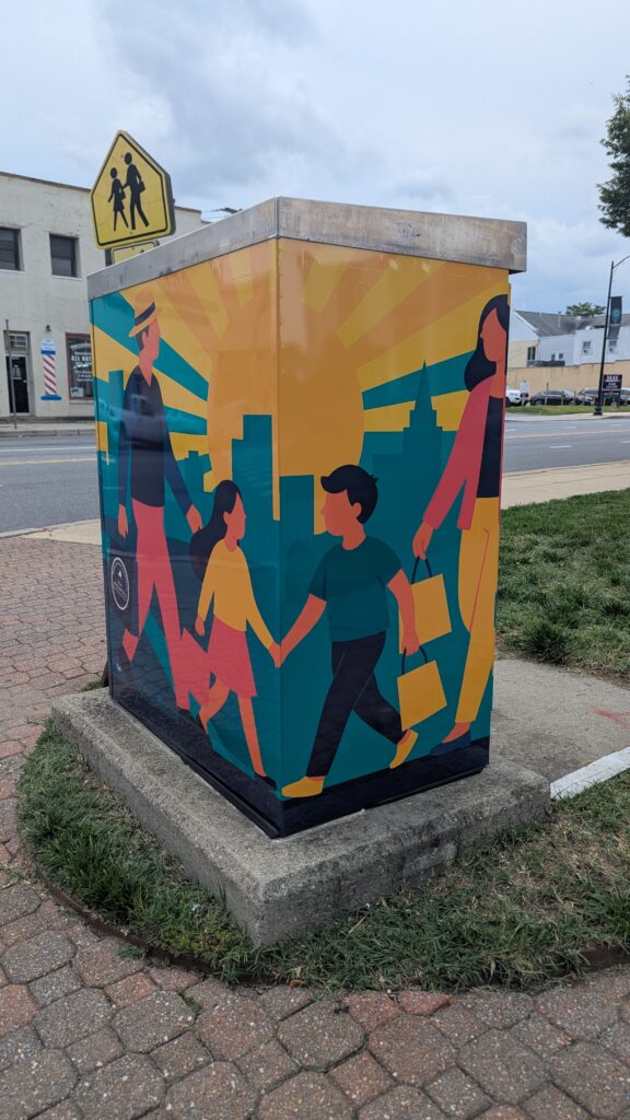 Comacell Art Box at Crain Hwy N and Baltimore Annapolis Blvd