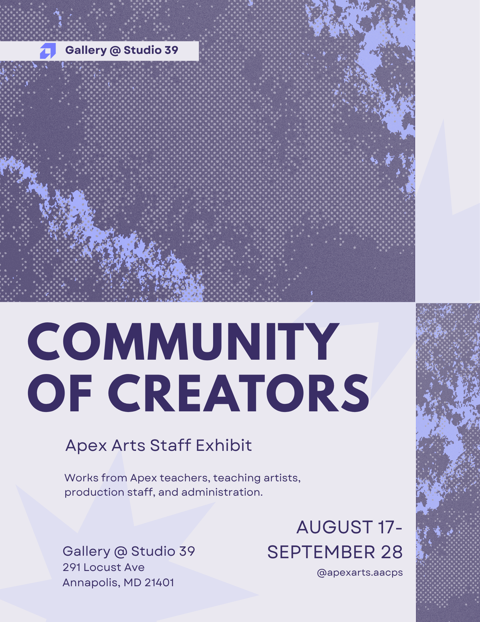 Apex Staff Exhibit 2026 Flyer